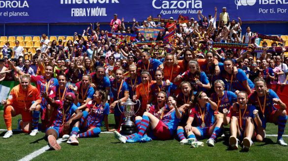 Copa de la Reina. El Barcelona arrasa y completa su triplete en España | 6-1