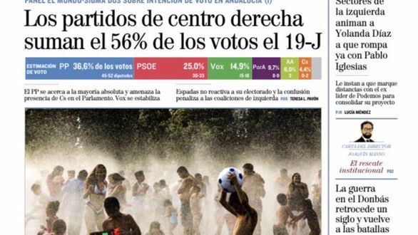 Las portadas de este domingo