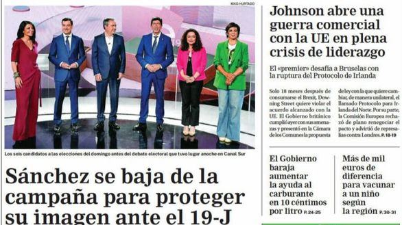 Las portadas de los diarios de este martes
