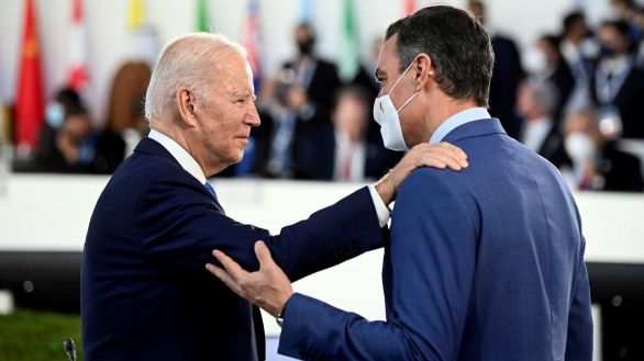 Sánchez y Biden analizaron por teléfono la próxima cumbre de la OTAN