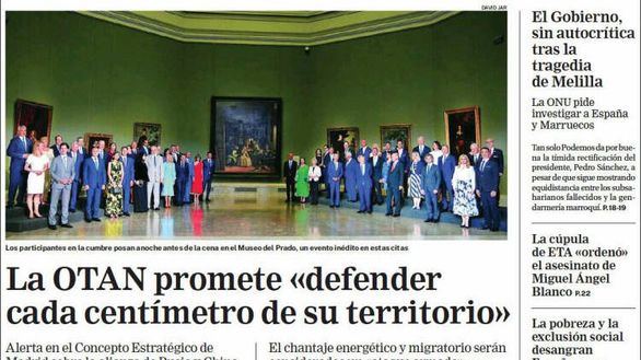 Las portadas de los periódicos de este jueves, 30 de junio