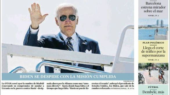 Las portadas de los diarios de este viernes, 1 de julio