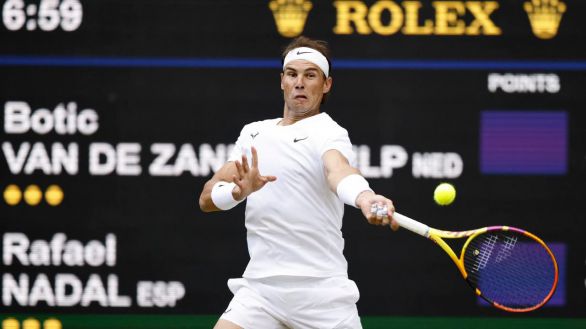 Wimbledon. Un buen Rafa Nadal mete a España en cuartos de final