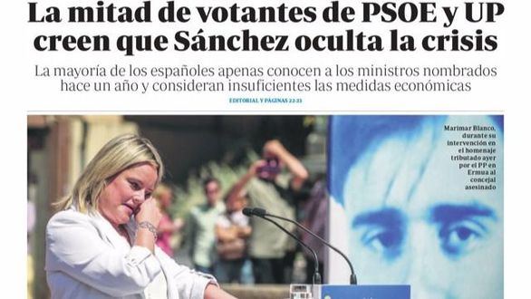 Las portadas de este domingo