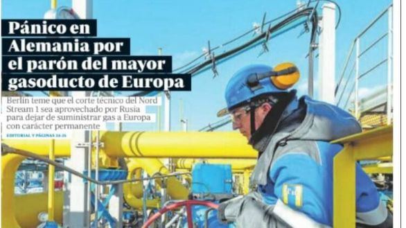 Las portadas de los periódicos de este martes, 12 de julio