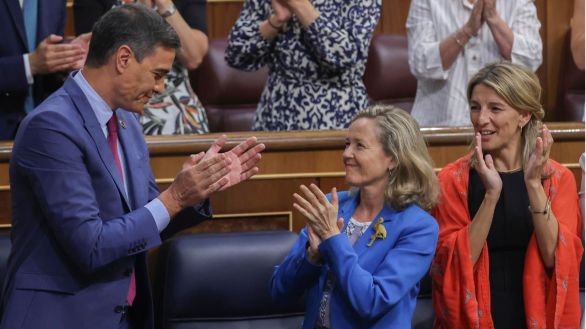 Sánchez cierra el debate reivindicando las conquistas sociales de la coalición