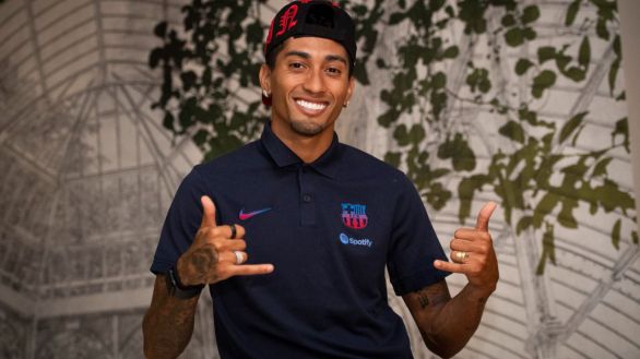 El Barça hace oficial el fichaje de Raphinha