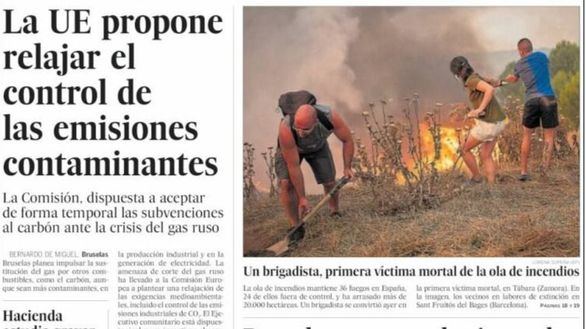 Las portadas de los diarios de este lunes