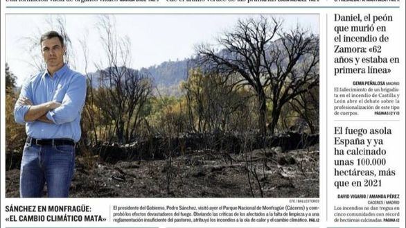 Las portadas de los diarios de este martes