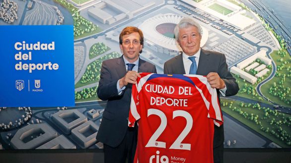 Así será la Ciudad del Deporte de Madrid, presentada por Almeida y el Atlético
