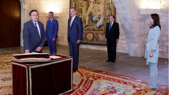 El fiscal general Álvaro García Ortiz jura en Palma su cargo ante el Rey