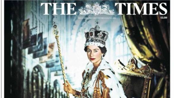 La prensa británica despide a la reina Isabel II