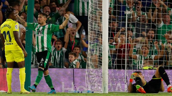 LaLiga. El Betis frena al Villarreal en el Villamarín