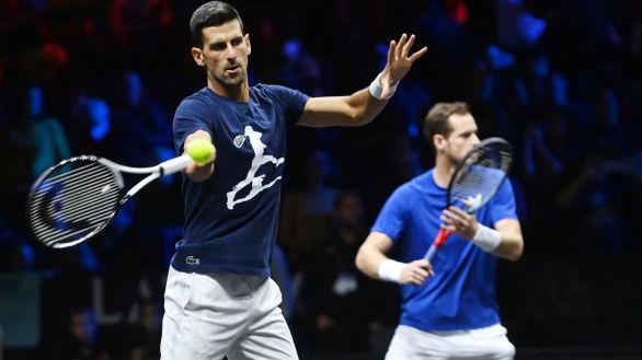 Copa Laver. Djokovic se rinde a Alcaraz