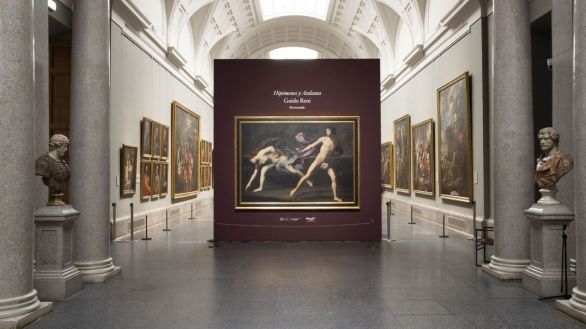 El Museo del Prado presenta Hipómenes y Atalanta de Reni en una instalación singular