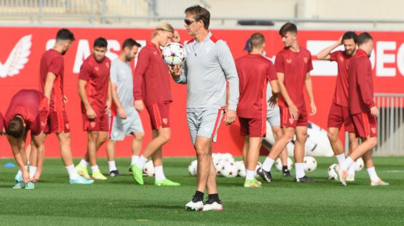 Liga de Campeones. El Sevilla, sin margen de error ante el Dortmund en la vorágine sobre Lopetegui