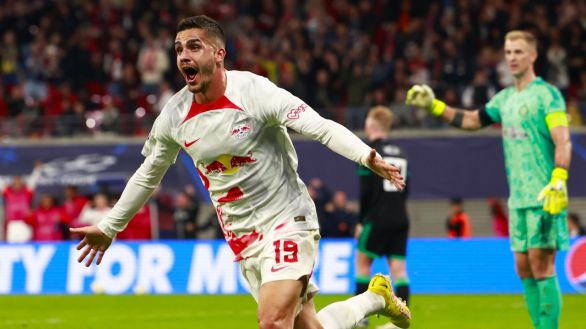 Liga de Campeones. El Leipzig renace aplastando al Celtic
