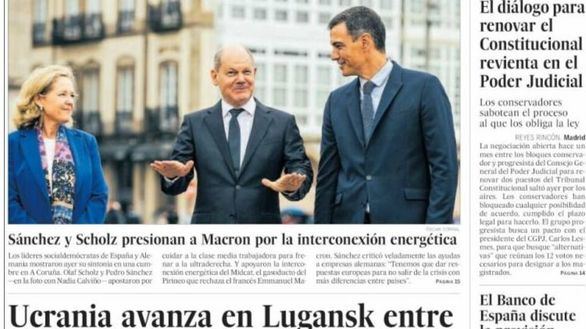 Las portadas de los periódicos de este jueves, 6 de octubre
