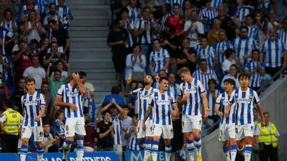 LaLiga. La Real Sociedad continúa al alza tras imponerse al Villarreal