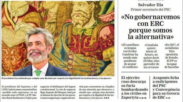 Las portadas de los diarios de este lunes