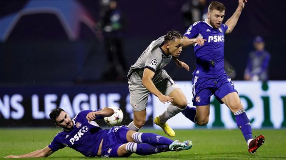 Liga de Campeones. Dinamo y Salzburgo empatan en Zagreb y siguen con vida