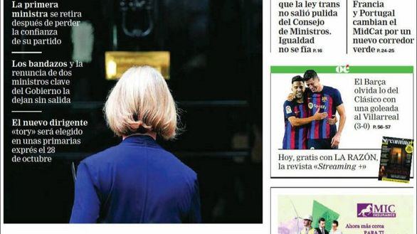 Las portadas de los diarios de este viernes, 21 de octubre