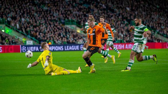 Liga de Campeones. Mudryk consigfue lo impensable: que el Shakhtar siga vivo