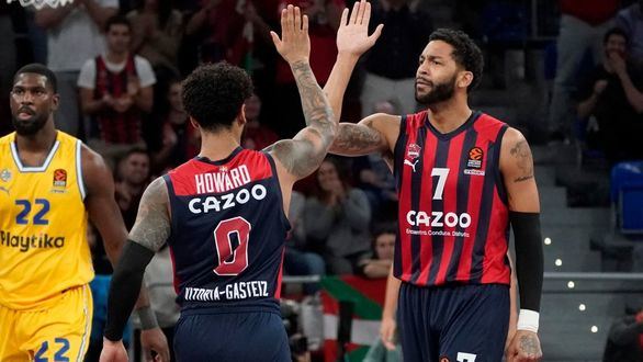 Euroliga. El Baskonia destroza al Maccabi con un récord