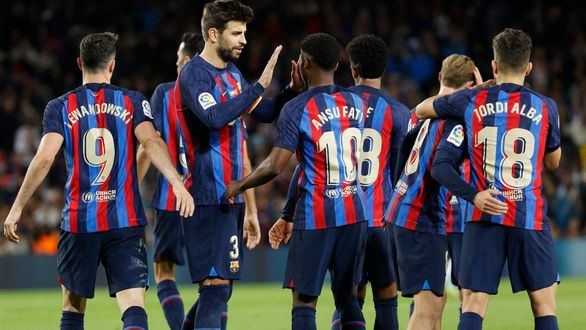 LaLiga. El Barça duerme en la cima en el adiós de Piqué