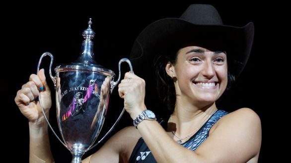 WTA . Caroline Garcia sorprende y se proclama Maestra mundial