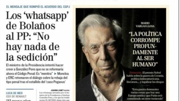 Las portadas de este domingo, 13 de noviembre