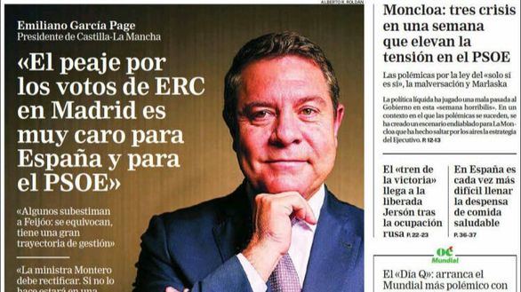 Las portadas de este domingo