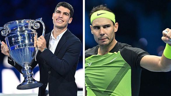 El tenis español sigue reinando: Alcaraz y Nadal acaban 2022 en lo más alto
