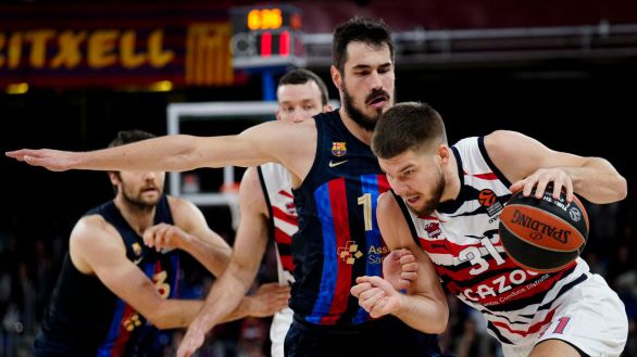 Euroliga. El Barcelona frena al Baskonia en el Palau