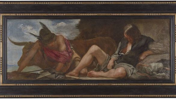 El Museo del Prado recupera el formato original de Mercurio y Argos de Velázquez