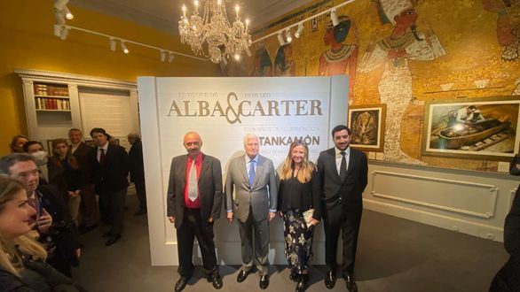 El Palacio de Liria explora la relación de los Alba con Carter y Tutankamón