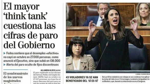 Las portadas de este jueves