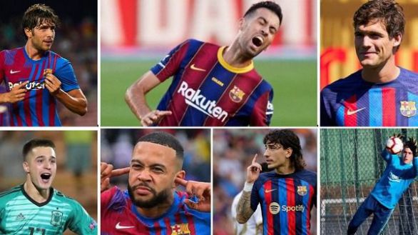 Estos son los siete futbolistas del Barcelona que pueden negociar con otros clubes