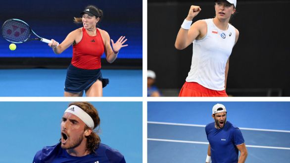 United Cup. Definidas las semifinales: Estados Unidos-Polonia y Grecia-Italia