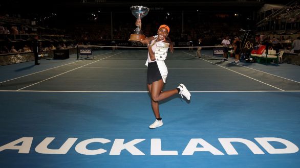 Auckland. Gauff acaba con las ilusiones de la española Masarova
