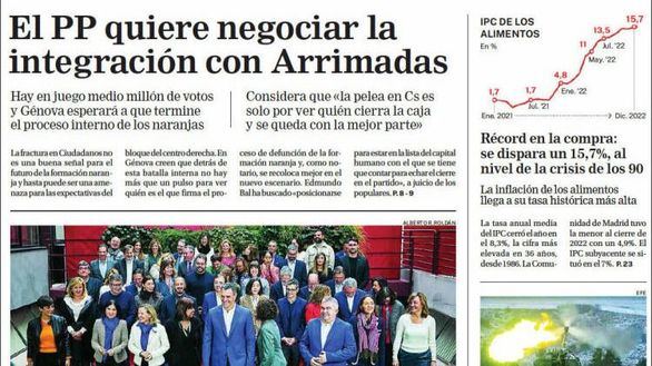 Las portadas de los periódicos de este sábado, 14 de enero