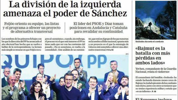 Las portadas de este domingo