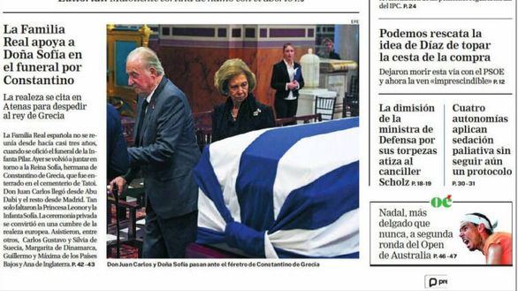 Las portadas de los periódicos de este martes, 17 de enero