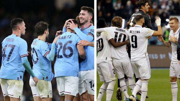 Manchester City y Real Madrid, los dos equipos que más facturan
