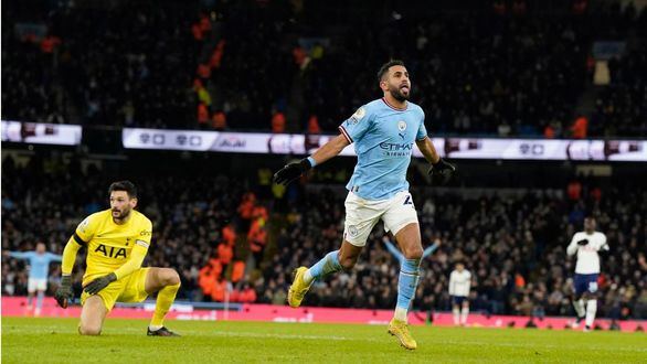 Premier League. Mahrez dirige la reacción del City y rubrica la remontada ante el Tottenham