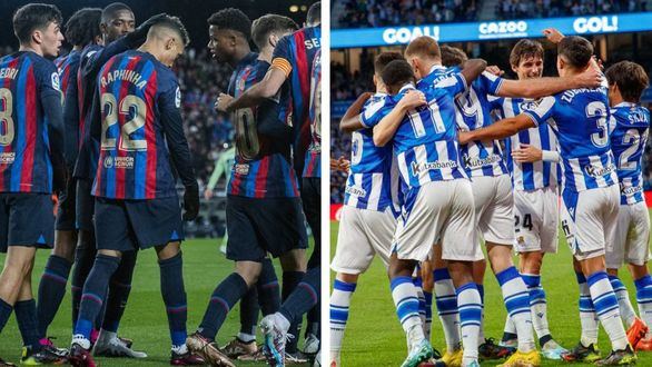 Copa del Rey. El Barcelona, con todo ante una Real Sociedad en racha