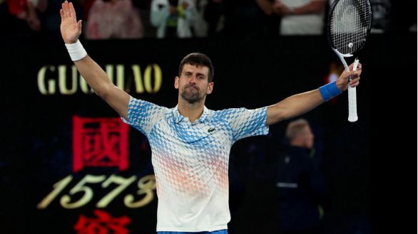 Abierto de Australia. Un Djokovic intratable fulmina a Rublev