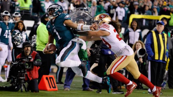 NFL PLayoffs. Los Eagles tumban a los maltrechos 49ers y vuelve a la Superbowl