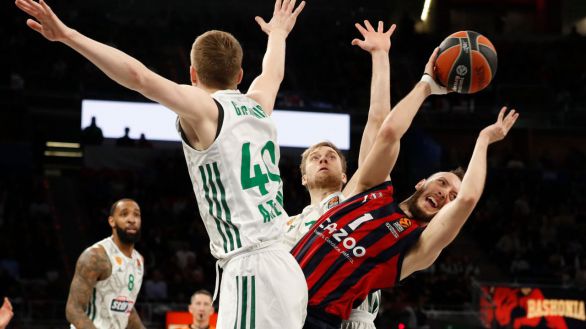 Euroliga. El Baskonia doblega a un Panathinaikos guerrero