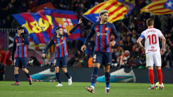 LaLiga. El Barcelona de Xavi hunde al Sevilla y dispara su euforia